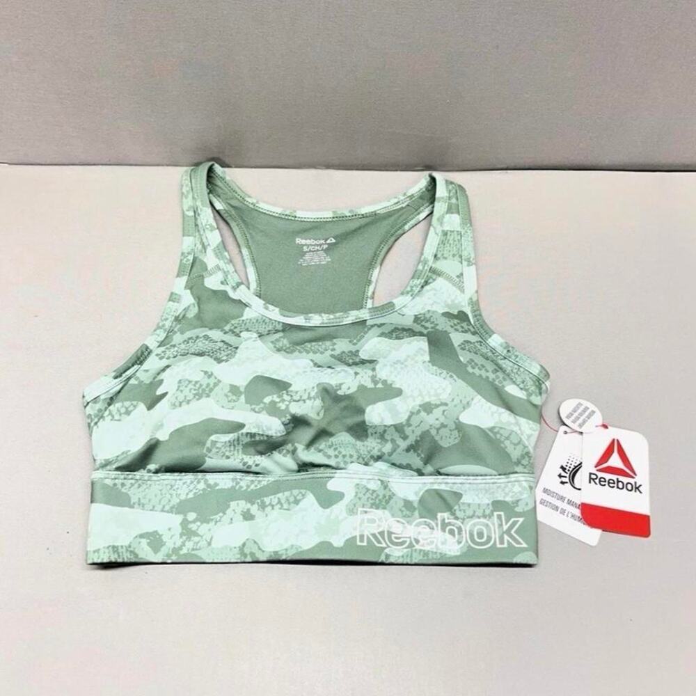 Reebok sports bra laurel wreath
